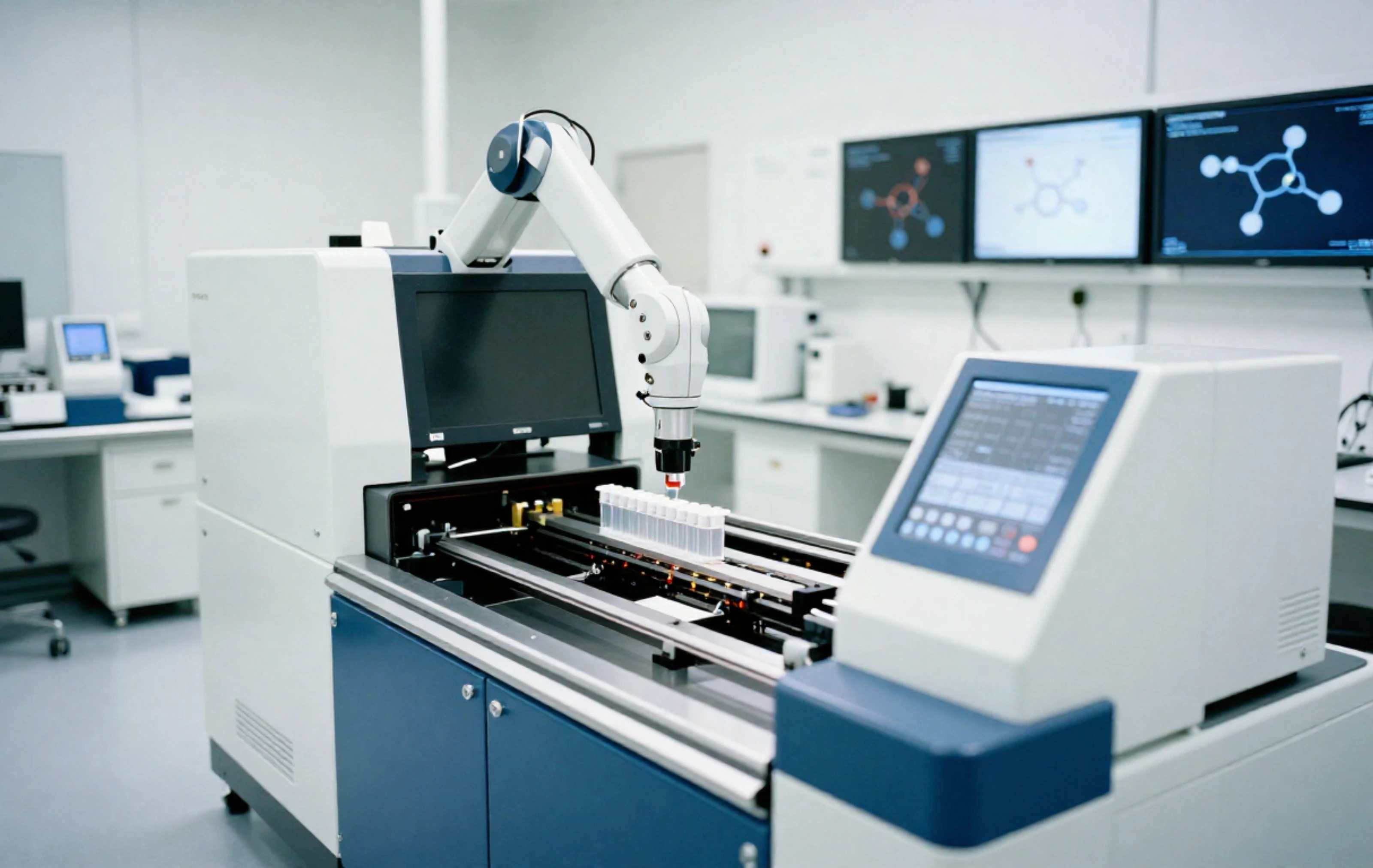 A specialized medical facility with advanced architectural design